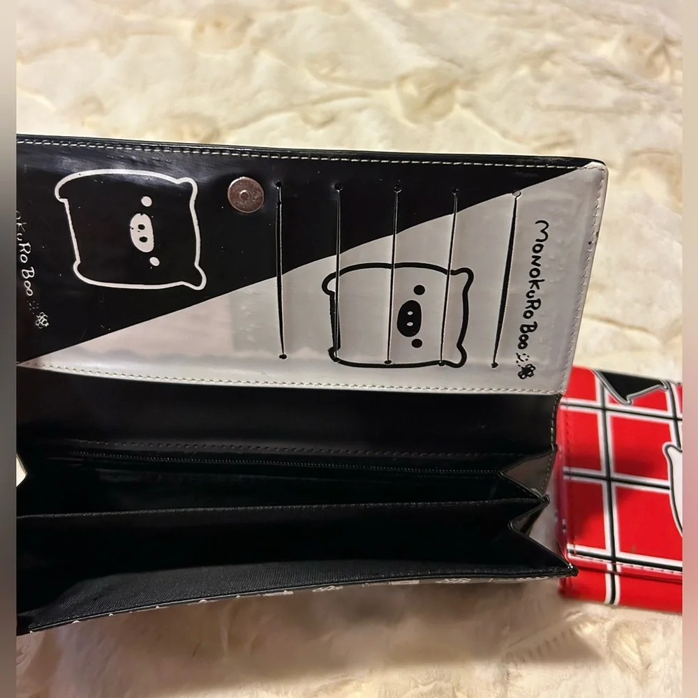 NEW SAN-X LOT!! Monokuro Boo Wallets, LOT SAN-X Anime-style characters, Japanese - Picture 4 of 6